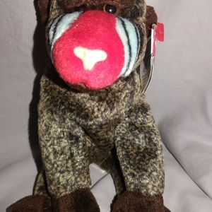 Vintage TY Beanie Baby 'Cheeks' the Baboon